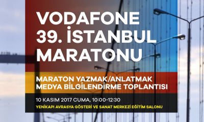 Vodafone 39.  İstanbul Maratonu öncesinde ''Medya Bilgilendirme Toplantısı'' düzenlenecek