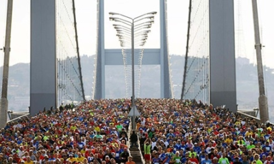 Tam boyutta görüntülemek için tıklayın. Vodafone 39. İstanbul Maratonu'na yoğun ilgi